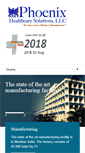 Mobile Screenshot of phoenixhealthcaresolutions.com